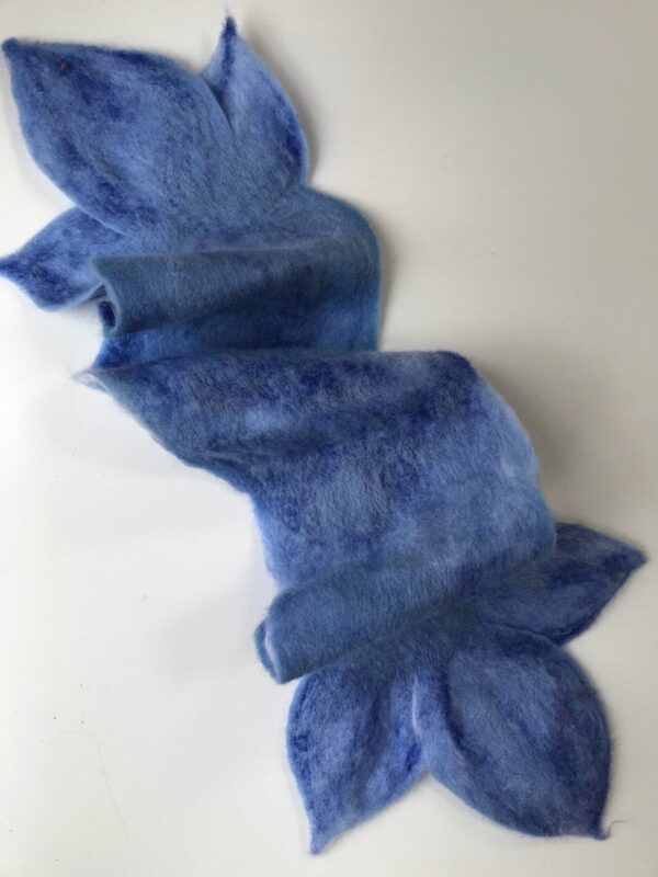 SOLD- Floral Blues - Image 2